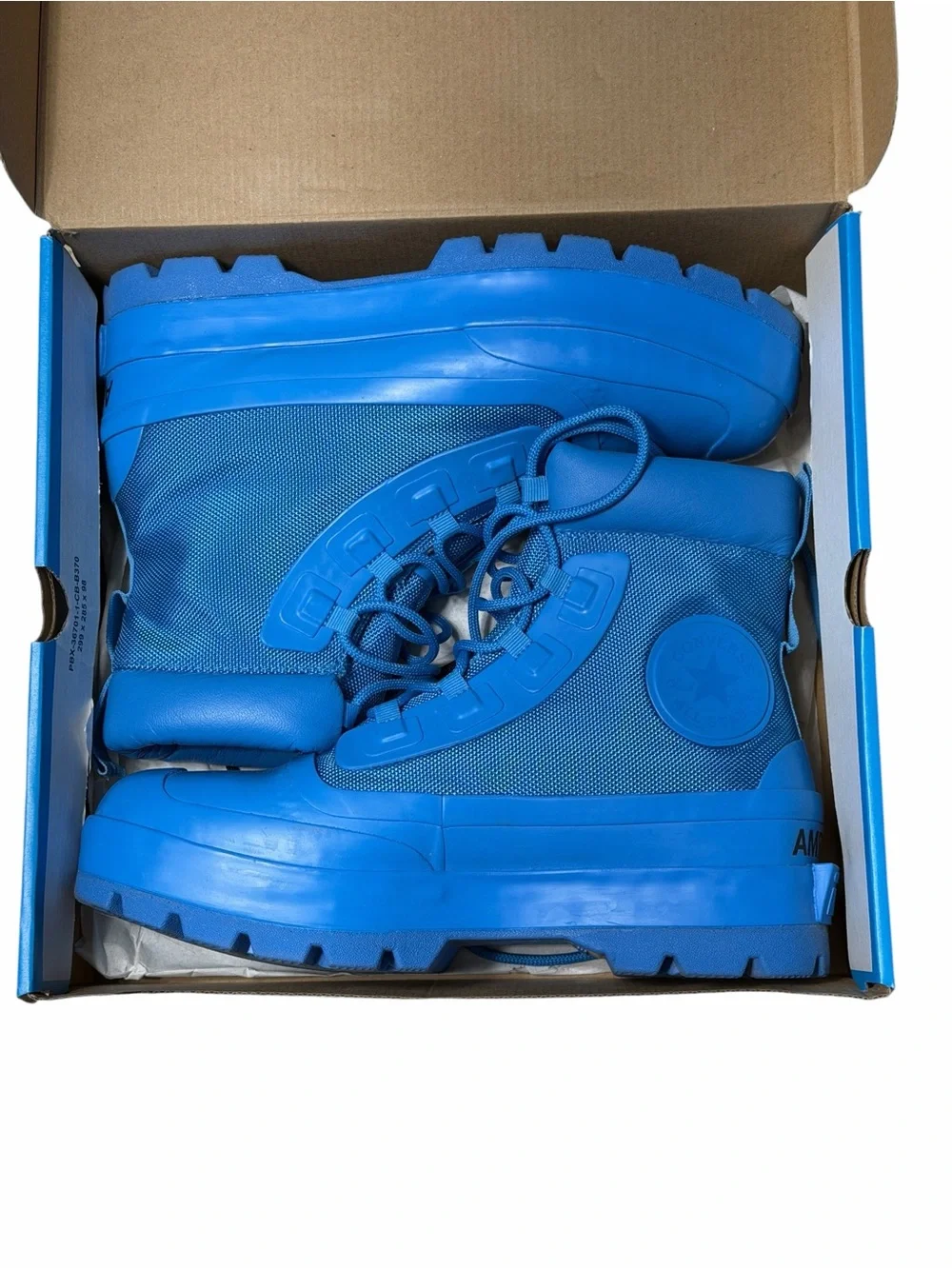 Converse x Ambush Blue Chuck Taylor All Star Duck Boot Womens 9 /Mens 7